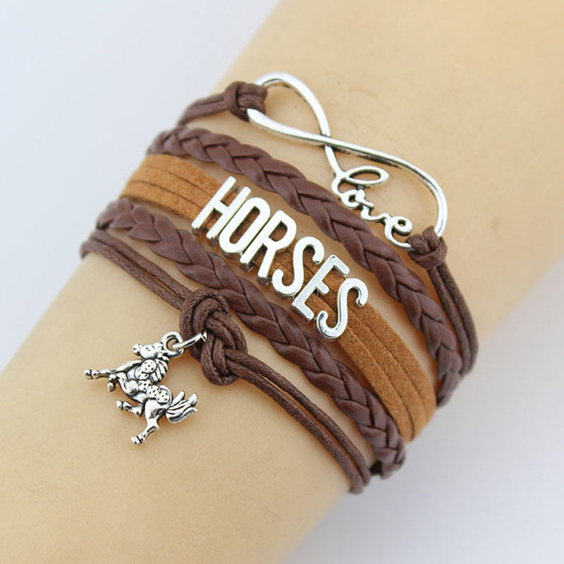 Handgjorda armband - Horses