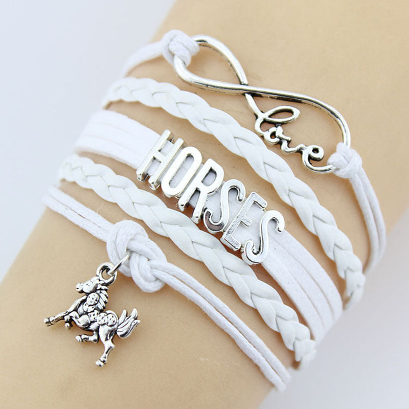 Handgjorda armband - Horses