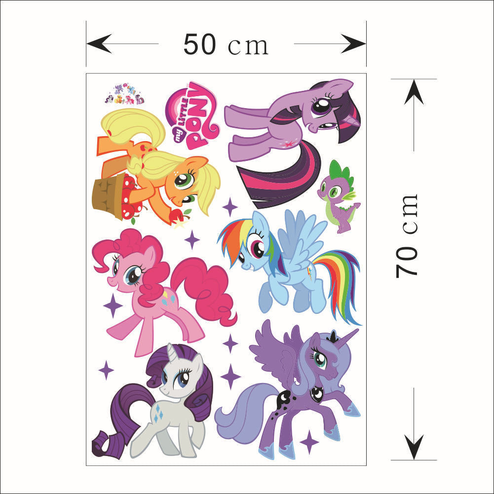 Väggdekor - My little pony